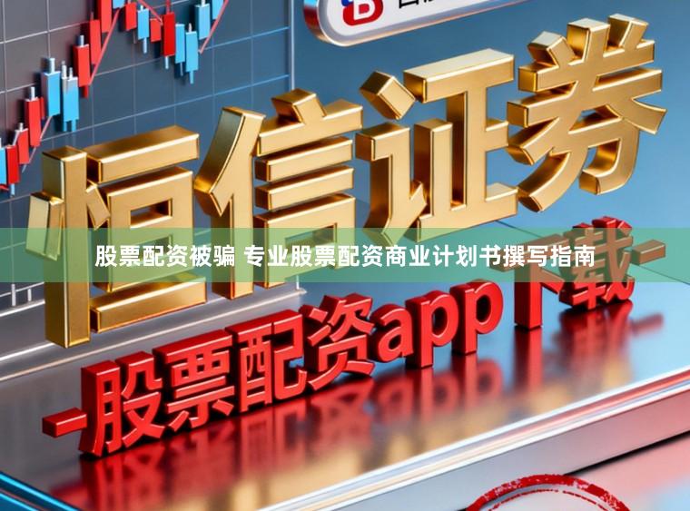 股票配资被骗 专业股票配资商业计划书撰写指南