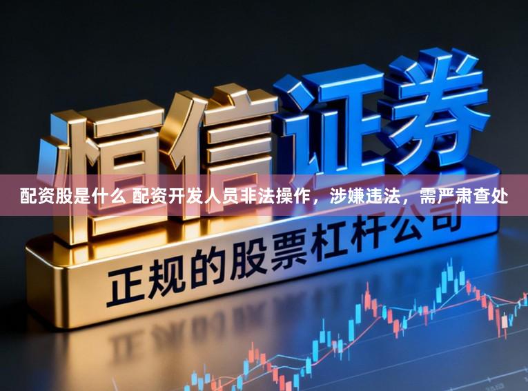 配资股是什么 配资开发人员非法操作，涉嫌违法，需严肃查处